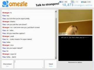 Grand married chick plays with tits on omegle