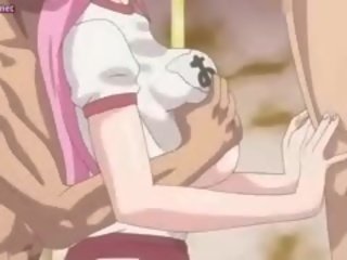 Iso meloned anime prostituoidun saa suu täynnä