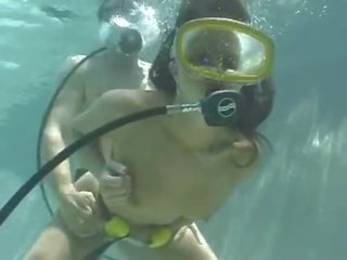 Underwater Scuba dirty movie Daisy Duxxe Part3